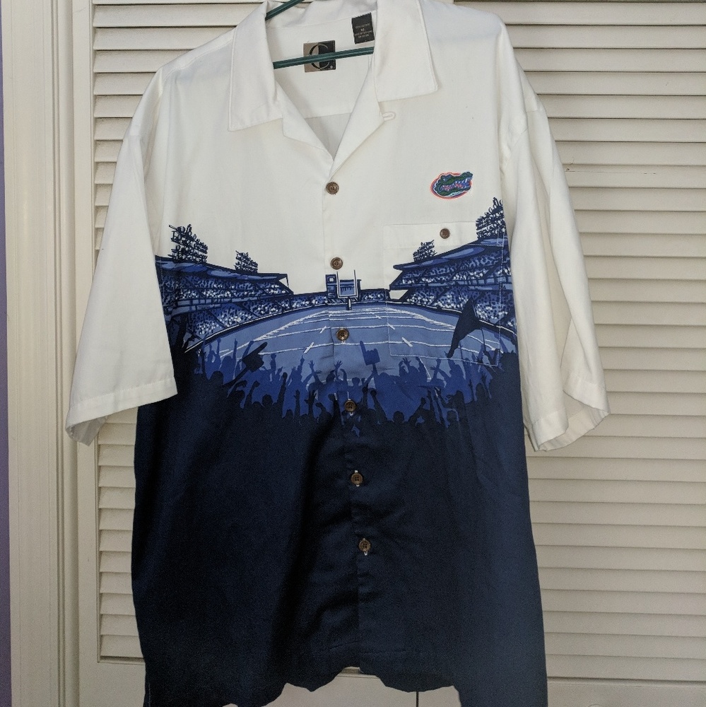 Men's Florida Gator button down shirt